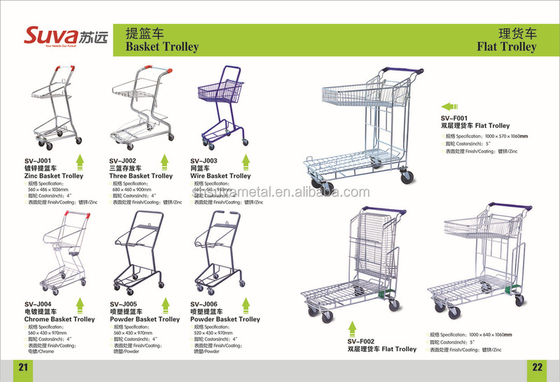 supermarket basket trolley cart basket trolley cart (SY-J005)